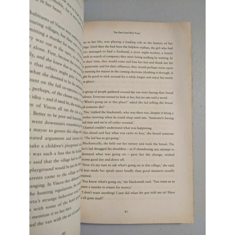 The Devil and Miss Prym by Paulo Coelho (Paperback, 2001) - Picture 3 of 3